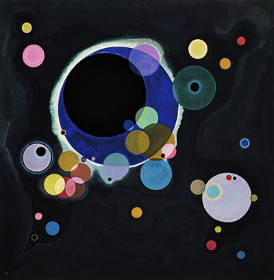 Einige Kreise Wassily Kandinsky